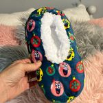 The Comfy Christmas Sponge Bob Square Pants Slippers Ornaments Fleece Lined One Size Photo 0