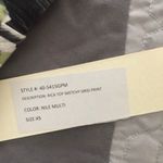 Ronny Kobo “Rica” Nile Green Grid Print Crop Tank Top XS NWT $188 Photo 4