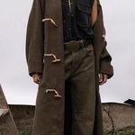 Free People  Alma Duffle Coat in Beech XS Photo 0