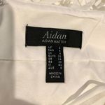 Aidan Mattox Fringe Column Mini Dress in White Photo 10