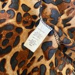 Giddy Up Glamour Leopard Print Sheer Kimono with Fringe Photo 5