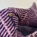 Southern Tide Audrey Ikat Chevron Mini Shift Dress Pink Size 4 Blue Gold Zip Photo 6