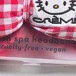 Hello Kitty The Creme Shop X  Women's Gingham Red and White Plaid  Spa Headband Photo 7