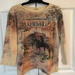 Cactus All American Cowgirl Y2K Top Photo 0