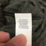 Aerie Women’s Small Long Groove On Ribbed Velour Green Flare Pull-On Pants Photo 7