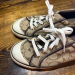 Coach  Barrett Tan Sneakers Size‎ 9 Photo 2
