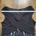 Scarlett  Nite Womens Black Size 14 Lacey Elegant Formal Dinner Event‎ Dress Photo 5