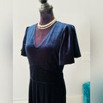 Halogen VERY PRETTY💖ELEGANT🌹VELVET JUMPSUIT💙 Photo 4