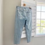 American Eagle  AE Mom Jeans in Light Wash Size 16 Photo 8
