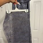 Jovani Purple & Gold Embellished Strapless Dress Photo 7