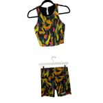 Lululemon  Align Tank Top Wunder Train Short 6" Undertone Black Multi Set Women 8 Photo 2