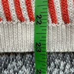 Willow & Clay Orange & Ivory Knit Sweater - Medium Photo 6