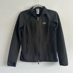 The North Face Women’s fleece lined full zip up jacket black size small Photo 0