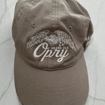 GRAND OLE OPRY Nashville Tennessee Embroidered Logo Baseball Hat Cap Gray Photo 0