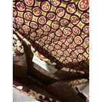 Vera Bradley  Retired Medallion Shoulder Tote Burgundy Lunch‎ Bag Wristlet Photo 10