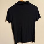 SKIMS Black Rib Lounge Shirt Pajama Top- Size XS Photo 4