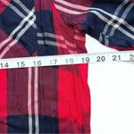 Woolrich  plaid flannel collared long sleeve button down red blue small Photo 10