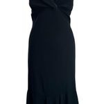 Jonathan Martin  Y2K Mesh Asymmetrical Hem Whimsigoth Midi Dress Size 12 Photo 0