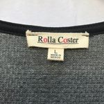 Rolla Coster Like New L Large  Plaid Mini Dress Belt Photo 5