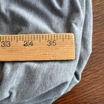 Athleta Women's Topanga Ruched T-Shirt Grey Short Sleeve Athleisure Dress SZ S Photo 10