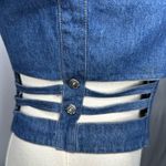 Denum Jeans Cutout Corset Photo 6