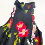 Ted Baker  London Tanii Floral Mock Neck Scallop Shift Dress Berry Sundae Photo 6