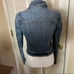 American Eagle  Distress Denim Jean Jacket Photo 3