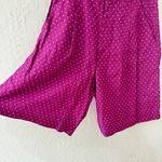 Gap Vintage High Waisted Purple Polka Dot Trouser Shorts Faux Skirt Size 11/12 Photo 3