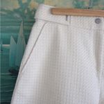 Guess NEW  Cream + Silver Tweed Shorts SZ L Photo 7