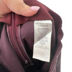 Vince Stitch Front Seam Leggings In Black Cherry Maroon Size XS Photo 10