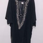 Jantzen  Sheer Black Sequin-beaded Swim Coverup size small Photo 0