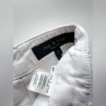 Rag and Bone  Wide leg pants Super High Waist Frayed Hem Chinos Vintage White 27 Photo 3