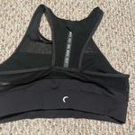 Zyia  Active All Star Zip Back Sports Bra Black- Size Medium Photo 0