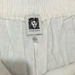 Anne Klein Cream Textured Linen Pants Photo 3