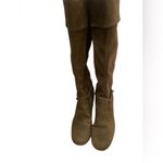 Predictions Preloved  Suede Calf Length Heeled Boots Photo 3