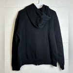 Disney  Woman’s Casual Black Hooded Zip Up Cozy Lightweight Jacket Size Small Photo 4