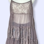 Free People  Sheer Lace Layered Dress Photo 0