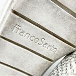 Franco Sarto Gray Embossed Snakeskin Slip On Loafer Sneaker, Size 7.5 Photo 6