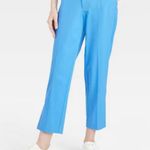 A New Day Women's Mid-Rise Slim Straight Fit Side Split Trousers - ™ Blue Photo 1