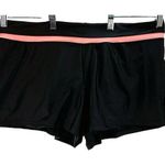 Xersion Black Athletic Shorts with Pink Detail Photo 0
