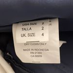 Morilee Madeline Gardner Navy Blue Gown Womens 2 High Halter Chiffon A Photo 7