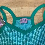 Juicy Couture  Pam Gela Grass Roots Novelty Knit Terry Romper Green Women’s Small Photo 3