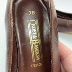 Croft & Barrow  Brown Leather Kitten Heels 7 Photo 6