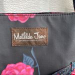Matilda Jane  Heartstrings Tote Black Pink Floral Purse Photo 8