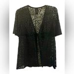 Catalina NWT Black lace swim coverup Size 16-18 XL Photo 1