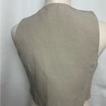 ZARA Stylish Beige Vest with Button Detail XS NWT Photo 5