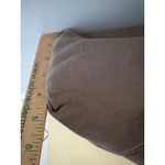 Life is Good Brown LOVE Canvas Tote Bag Pink Letters Beach Grocery Sustainable * Photo 5