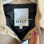 NVLT Women’s Faux Leather Belted Shacket Latte S NWT $189 Photo 6