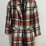 PRETTYGARDEN  Plaid Coat with Pockets Photo 0
