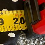 Slinky Brand New  Black Floral Polka Dot Blouse and Pants Business Casual Set L Photo 7